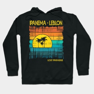 Ipanema - Leblon Beach Brasil Sunset Hoodie